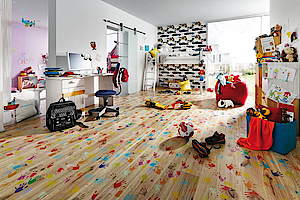 Raumbild Kinderzimmer Joka Korkboden Impresso Handmade